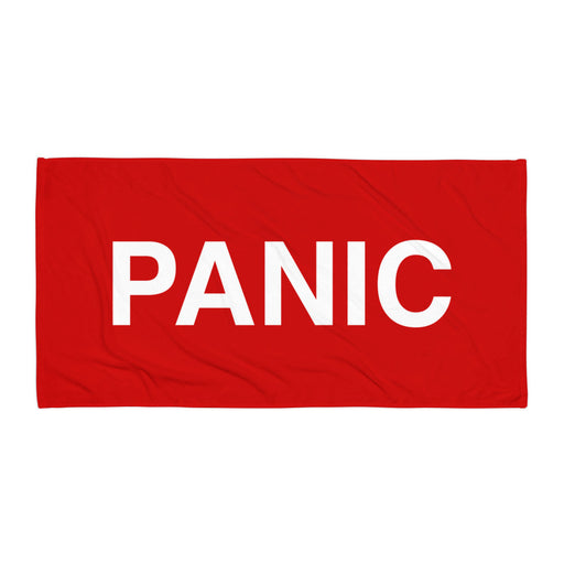 Load image into Gallery viewer, Panic (Beach Towel)
