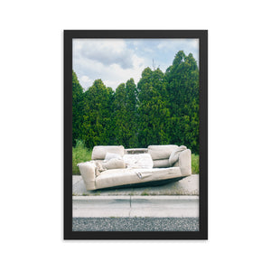 Sofa (Framed Print)