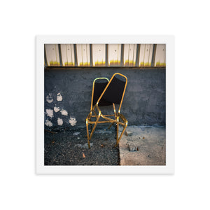 Chairs (Framed Print)